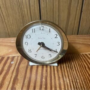 VINTAGE WESTCLOX BABY BEN ALARM CLOCK MADE IN SCOTLAND PARTS ONLY